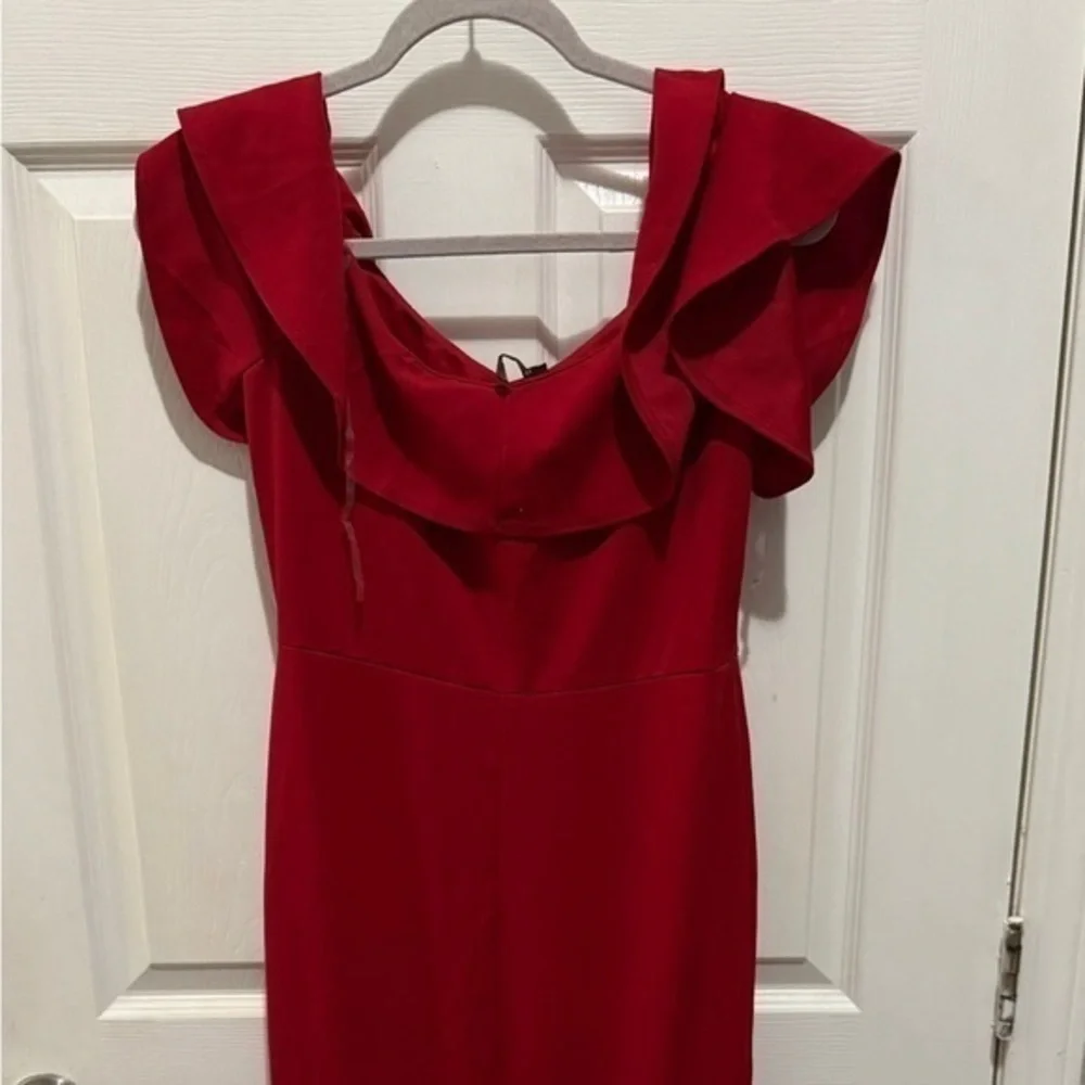 Red dress